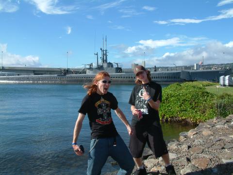 I'll take it on. The sub in Pearl harbor