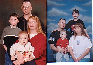 2001 & 2003 Family Photo