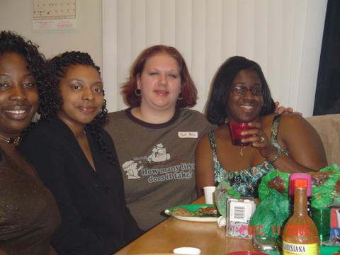 Tameka, Princess, Steph, & ME - my girls