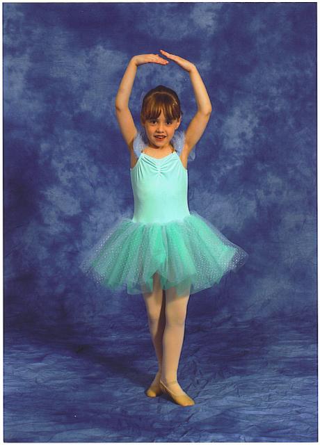 Stephanie 2007 Ballet Recital pose 1