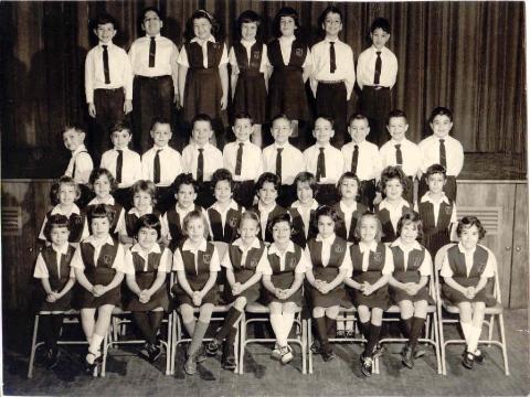 OLL First Grade 1962 Class Picture