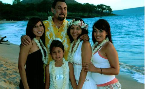 maui, our fam damily wedding vow renewal