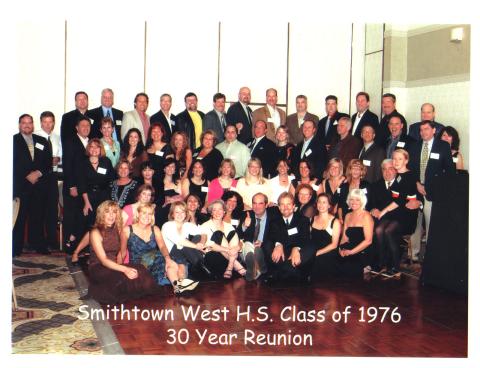 West High School Class of 1976 Reunion - 30 th reunion class Pic