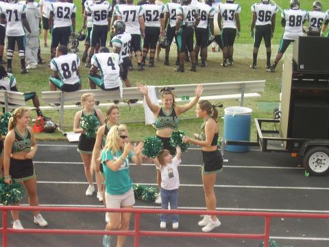 Cheering  AT CCU