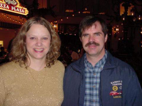 Kirk Brown and wife Heidi