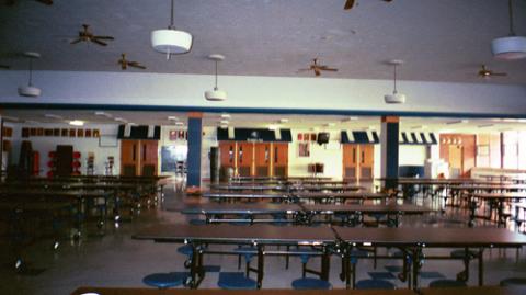 same old cafeteria