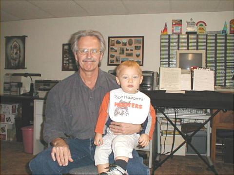 Keith & Ethan (Grandson), 12-7-2001