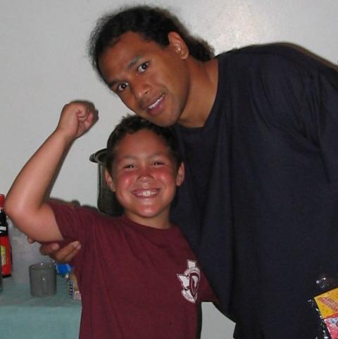 Keanu & Uncle Troy