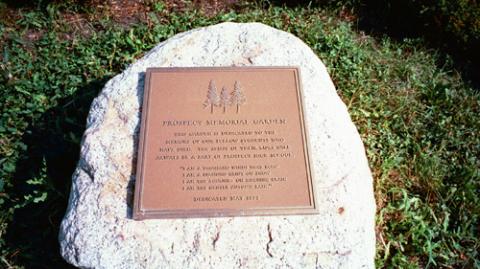 Memorial Garden stone