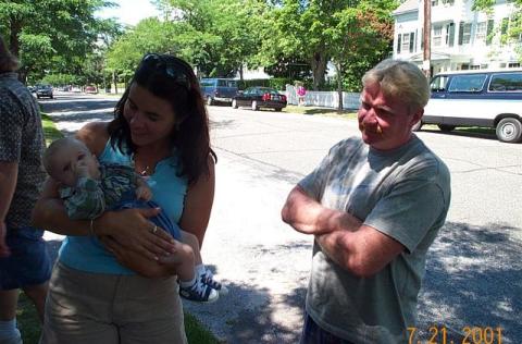 Christine & Eddie Gibbons w/Will