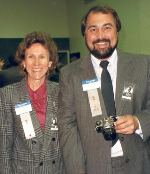 Nancy Coffin and Ron Hassen - 1990