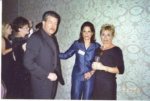 Al in his cool suit, Cathy and Sonja