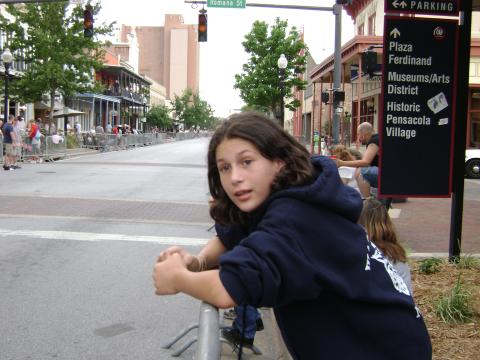 Breanna at parade