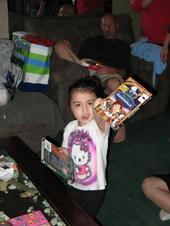 Mika & some of her presents!