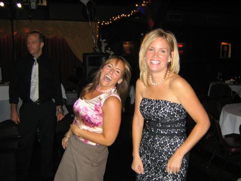 Jenny and Andrea cut a rug