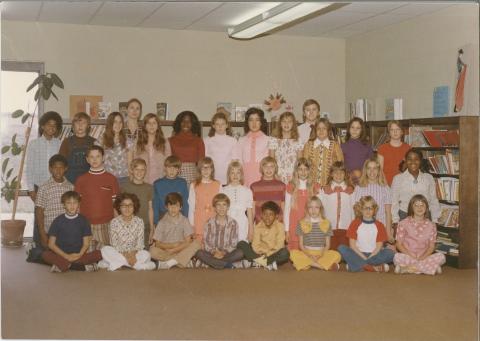 Mrs Finuf's 6th Grade Class 1974-1975