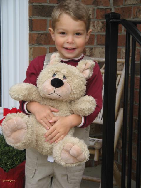 Ethan, Christmas photo, 2004