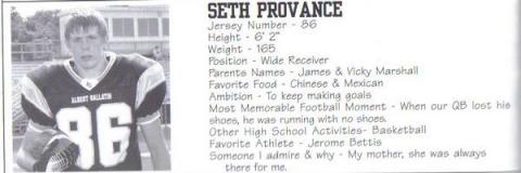 seth football 2007