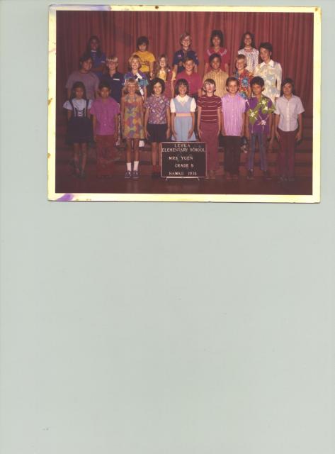 5th grade class 1975