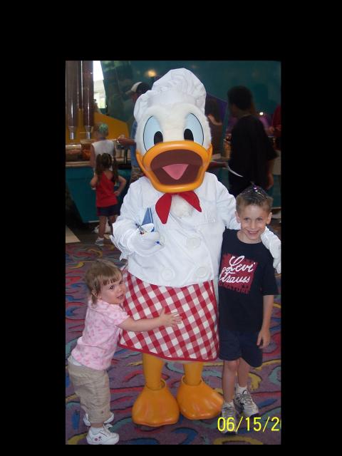 The kids w/Donald