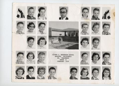 Class pictures from the 50's, H Nordhaus