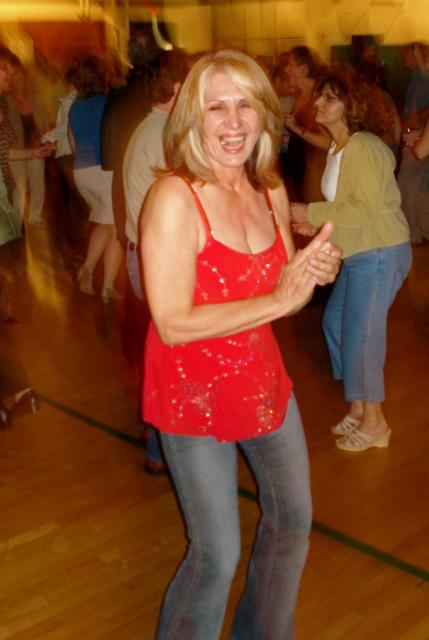 Sue D on Dance floor JB 4-07