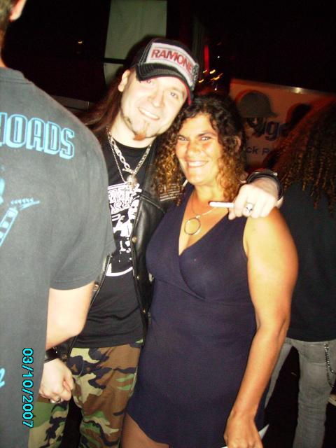 Me & Nick Catanese of Black Lable Society