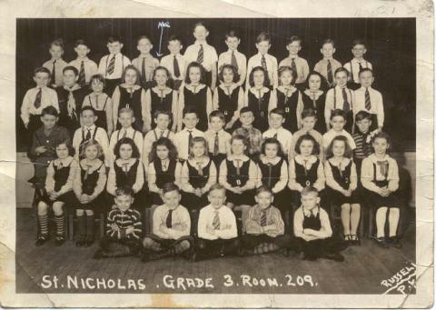 St. Nicks, 3rd grade, 1943