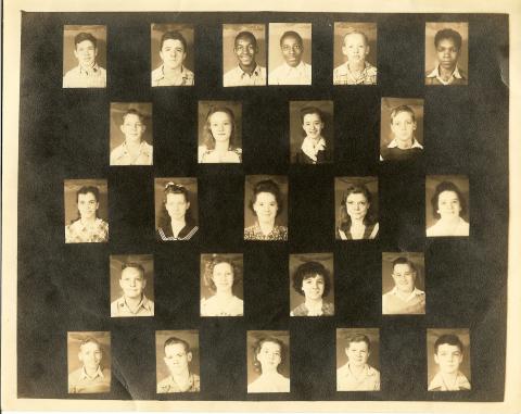 8th grade class 1945