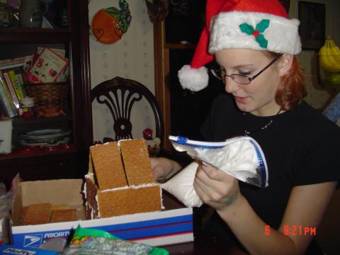 Britt Gingerbread House 2004