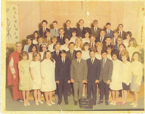 St James Graduation Class 1968