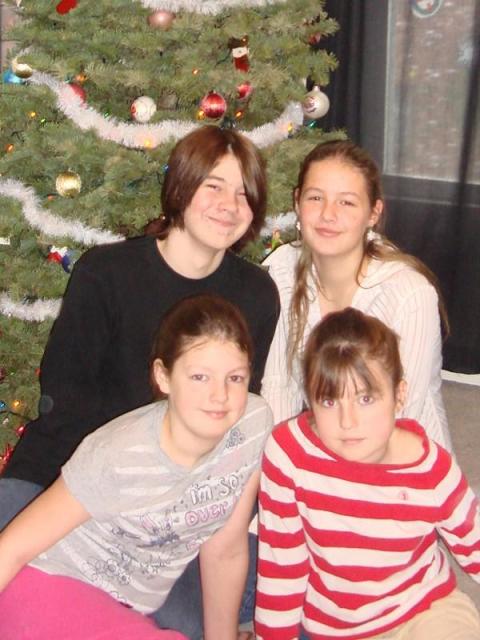 my kids on Xmas 07