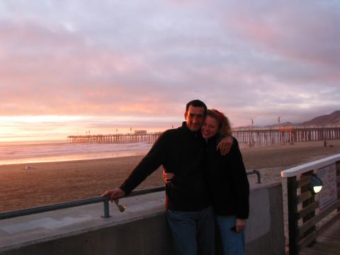 xmas at the coast of CA with my folks
