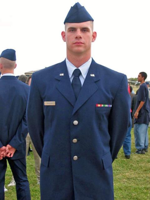 My son Bryan, Air Force Basic Graduation