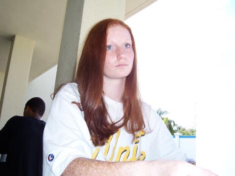 Kevin's girlfriend Cheyenne- June 2005