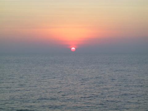 Indian Ocean sunset