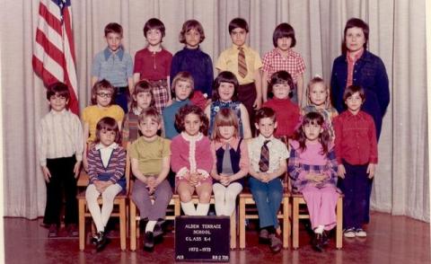 1972-73 K-1 Mrs. Zamore's Class