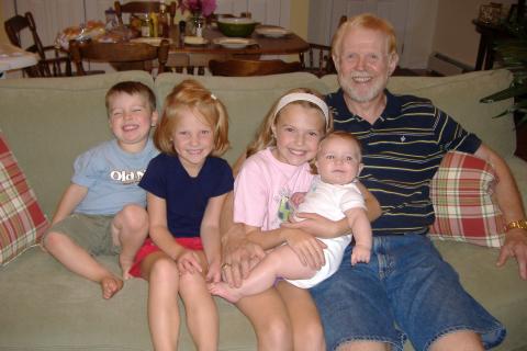 Steve & grandchildren