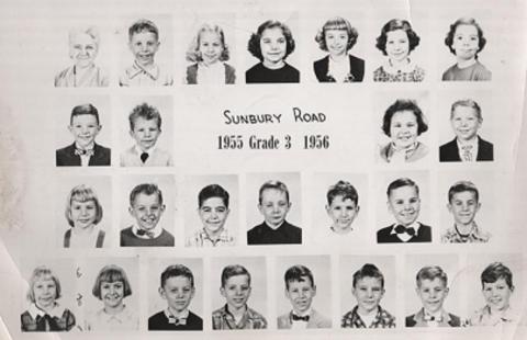 Sunbury Road School 1955