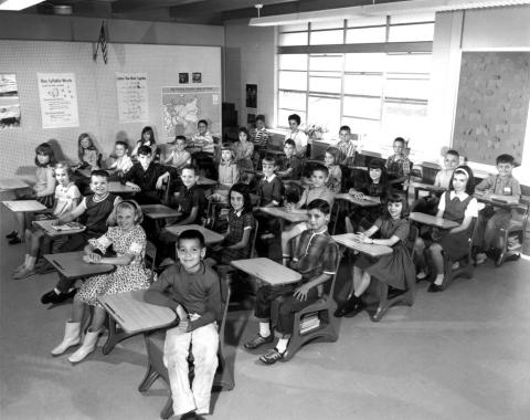 1966 Fourth Grade Class
