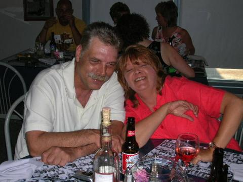 Paula Surber and husband
