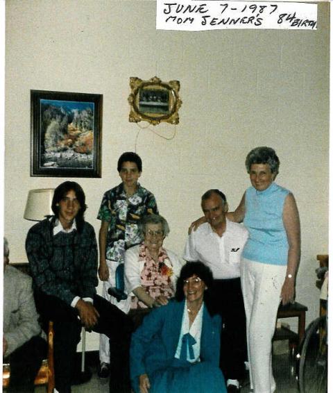 Linda's family with Grandma Jenner
