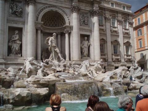 Trevi Fountain Rome Italy