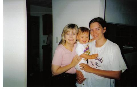 Erin, Chris & Grandma  May 2007