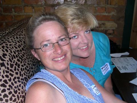 Lisa Wert and Tammy McConnel