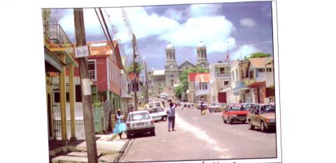 downtown Antigua