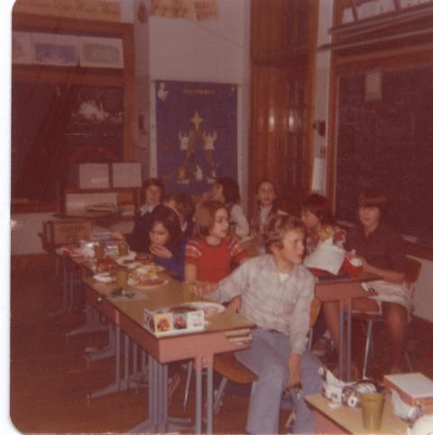 6th Grade Valentines Party 1977