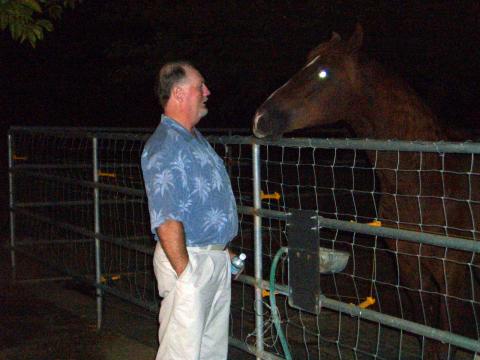 Bear meets Horse..a real Chieftan evening