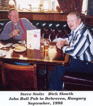 Steve & Dick in Hungary Bar