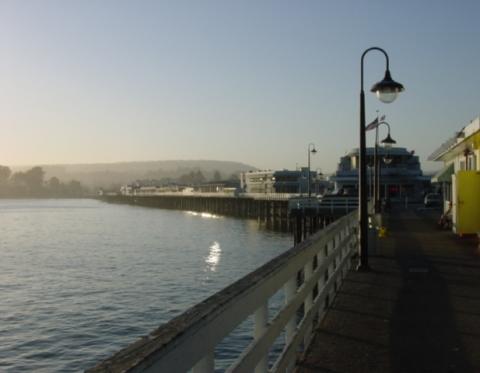 The Santa Cruz Warf